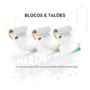 BLOCOS E TALÕES      
