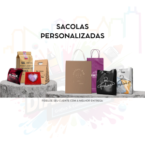 SACOLAS PERSONALIZADAS      